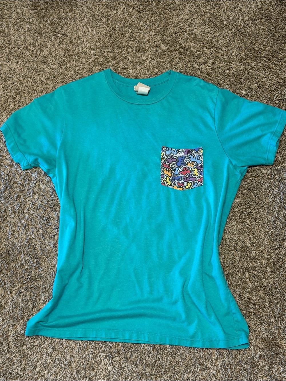 UO - Junk Food Keith Haring Pocket Tee - Picture 2 of 5